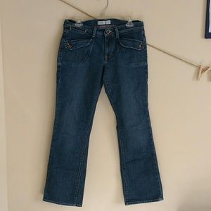Midrise Bootcut denim